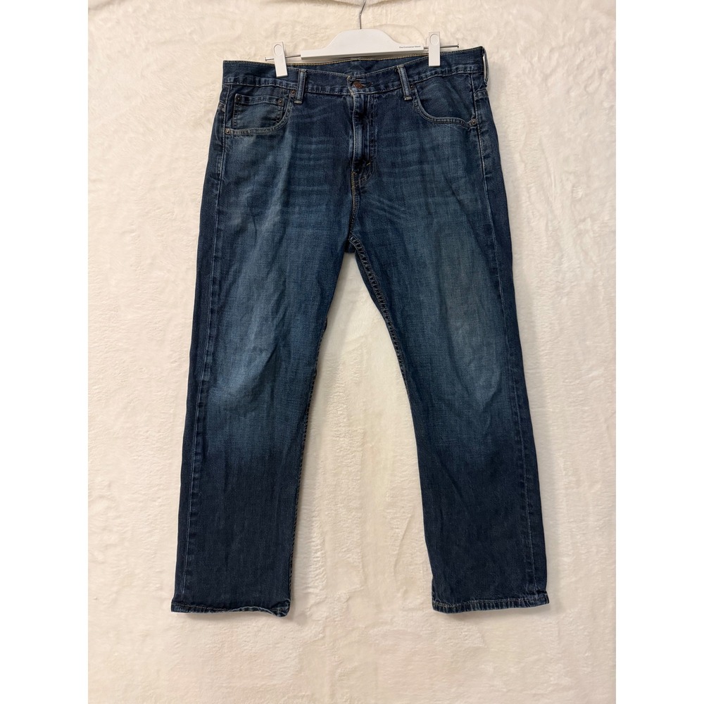 Levis 569 Loose Straight Leg Jeans Mens 34x30 Blue Denim Medium Wash Relaxed